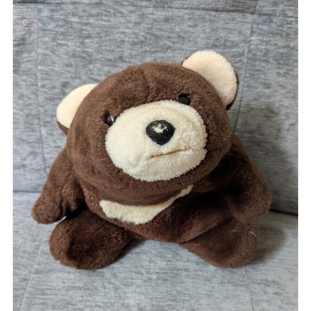 Gund Plush Snuffles Bear Brown Vintage 1980 USED READ